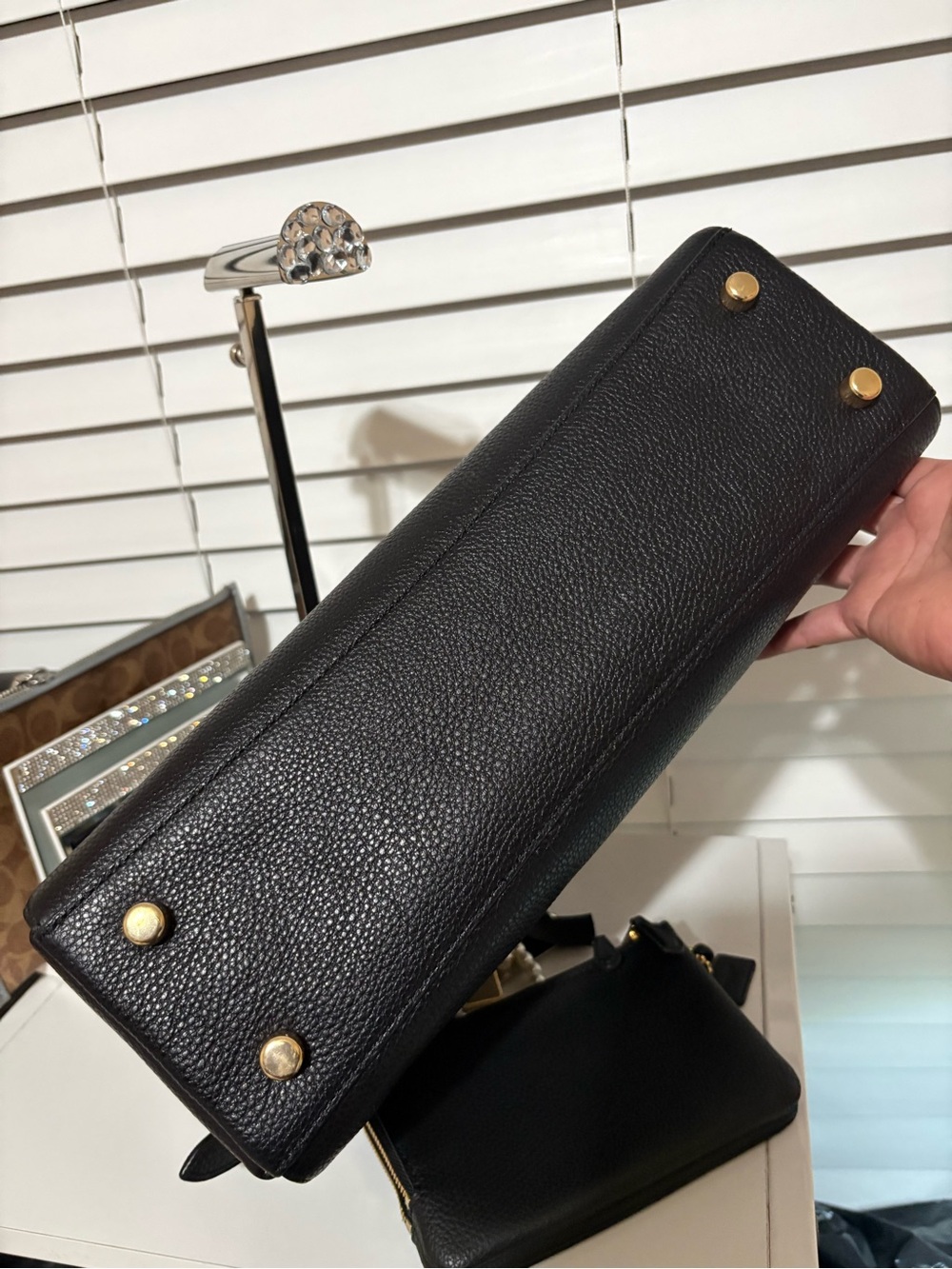 Coach Mia Satchel with matching Wristlet - Picture 6 of 10